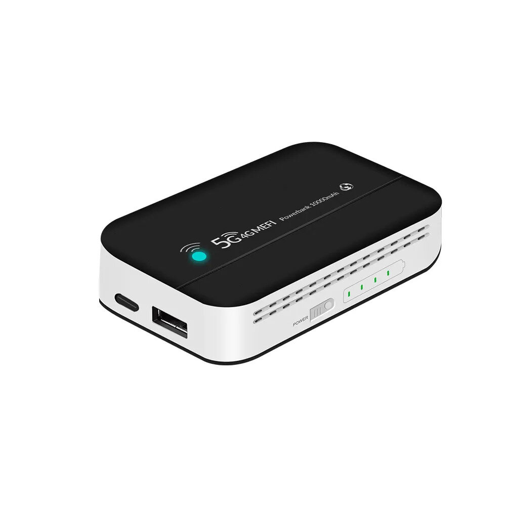 Мобильный роутер PW100 ( MF983 ) 10 users 10000MAH Type-C 5V-2.4A