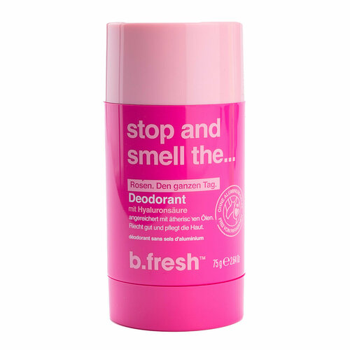 B.FRESH, Дезодорант-стик “розовый сад”, stop and smell the.