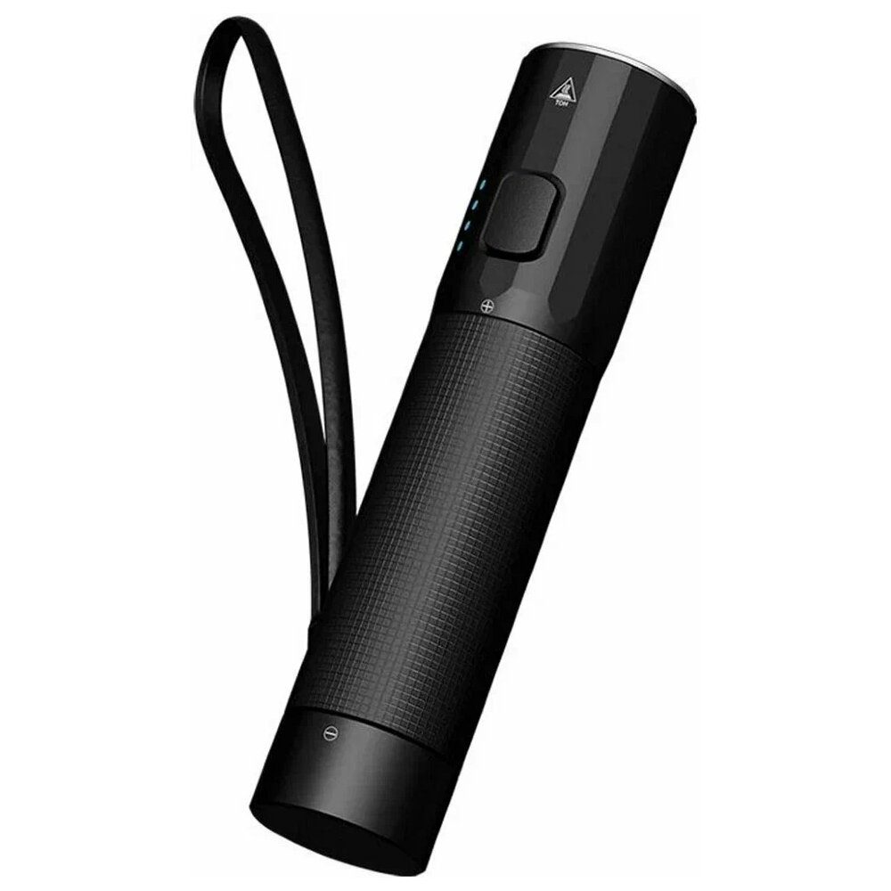 Портативный фонарик NexTool Waterpoof Flashlight Black (NE20069)