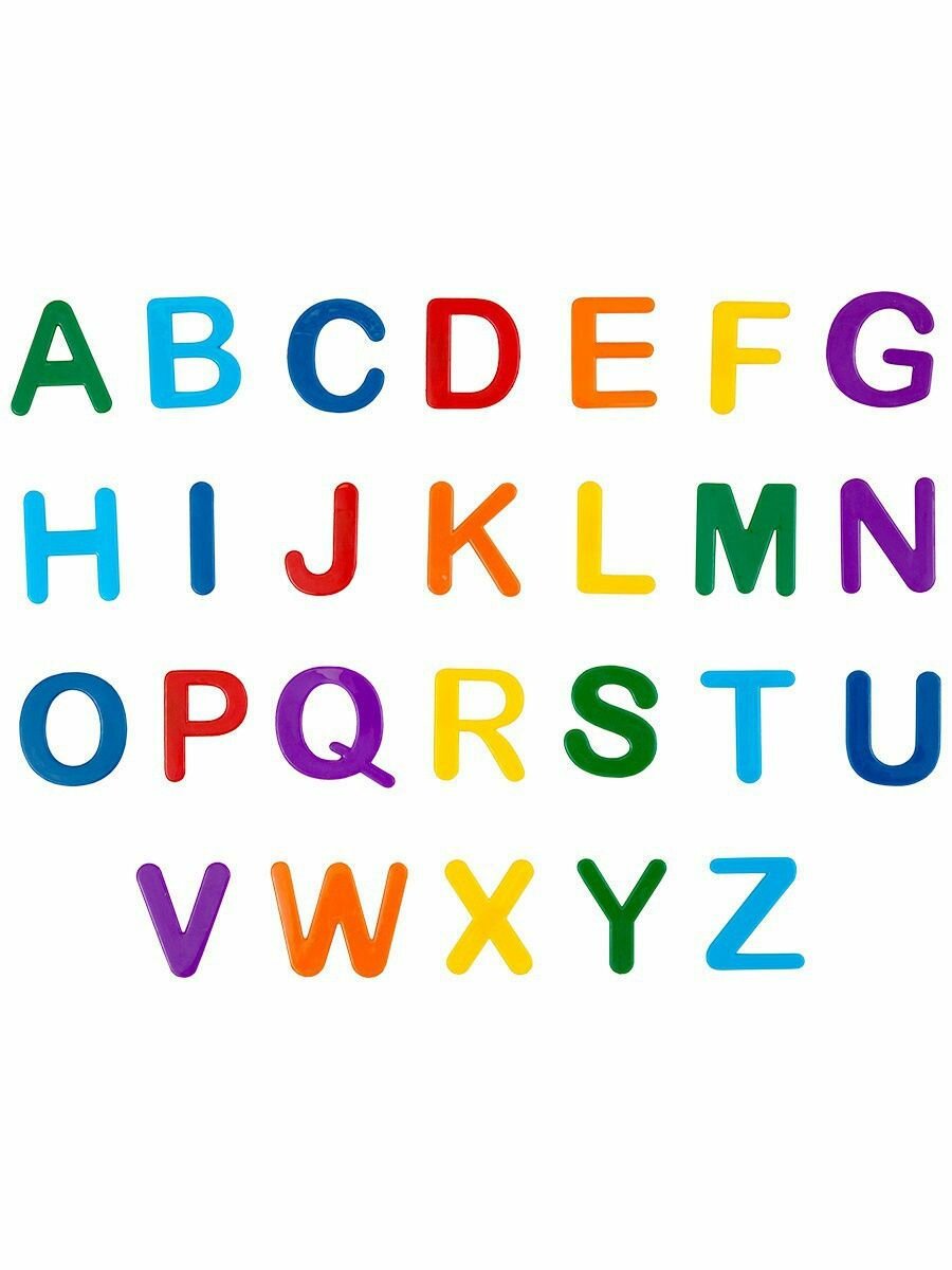 Магниты детские развивающие на доску английский алфавит