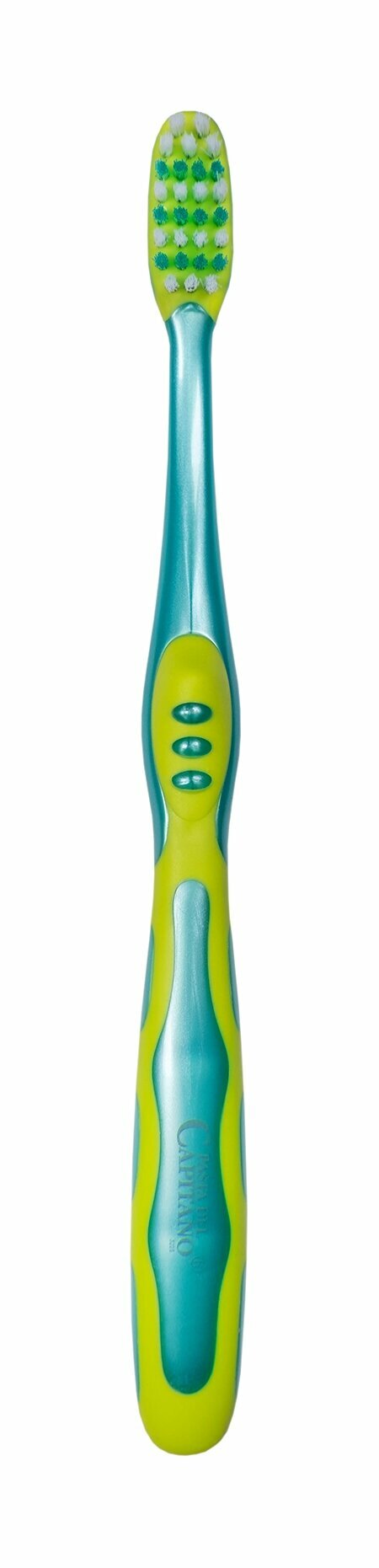 PASTA DEL CAPITANO Детская зубная щетка Pasta del Capitano Junior +6, Soft / Мягкая, зеленая