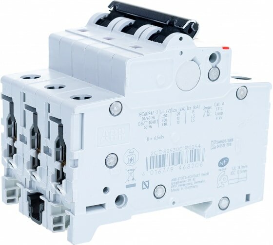 ABB Автоматический выключатель 3пол. С 25 А S203 6kA (STOS203C 25) — фото 1
