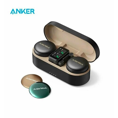 Микрофон для мобильных устройств, Anker AnkerWork M650, CN, Черный