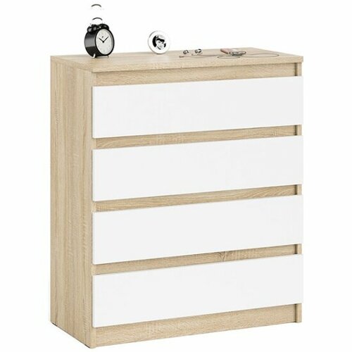 Комод Свк Мори МК8004 цвет дуб сономабелый ШхГхВ 804х41х94 см 10035₽