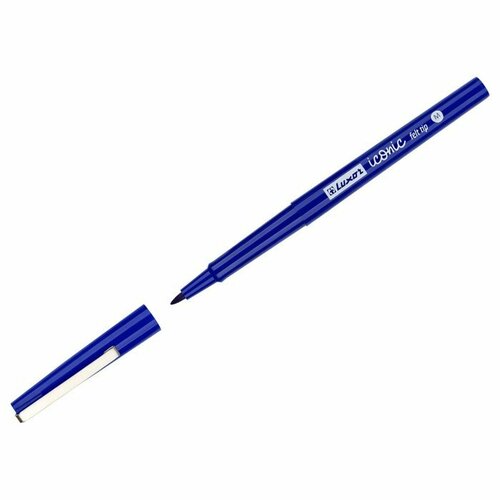 Ручка капиллярная Luxor Iconic M узел 10 мм, чернила синие 12 шт
