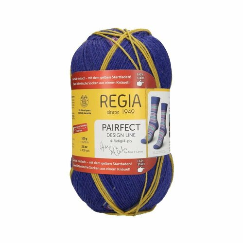 Пряжа Regia Design Line Color PAIRFECT ( 75 % шерсть, 25 % полиамид, 100 г, 420 м ) 09139