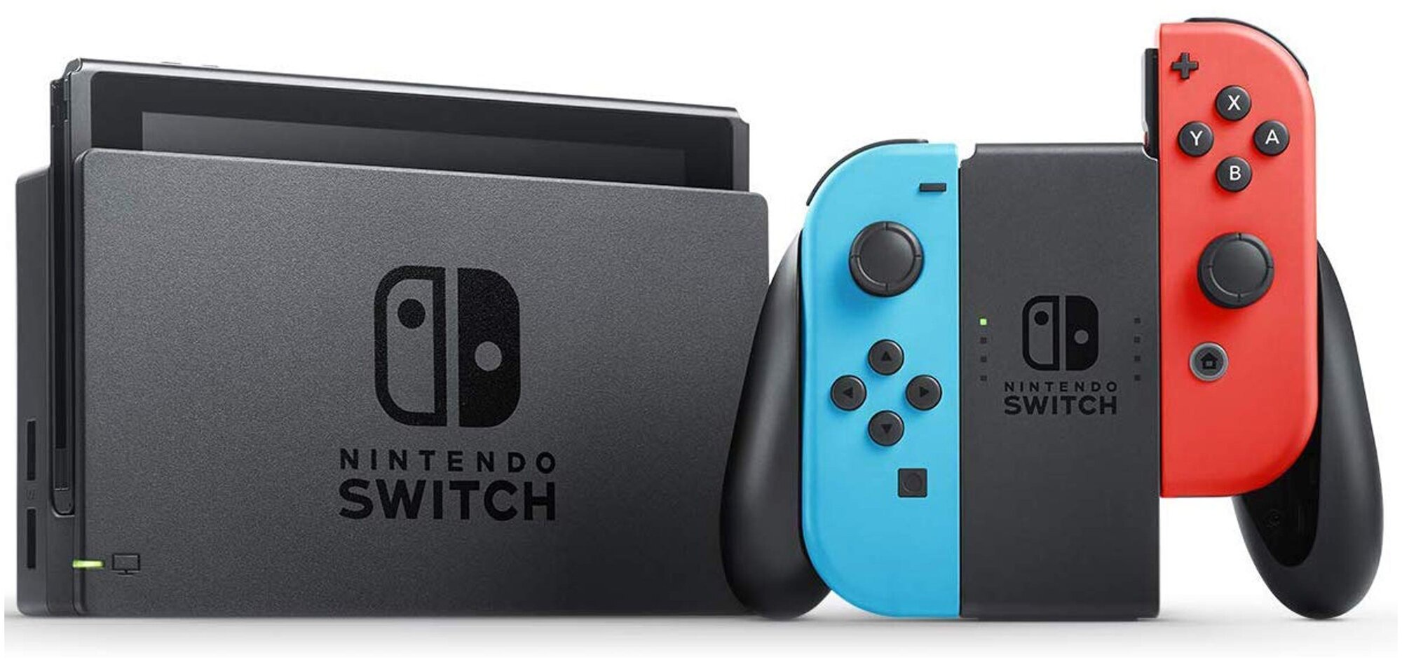 Игровая приставка Nintendo Switch rev.2 32 ГБ HDD, без игр