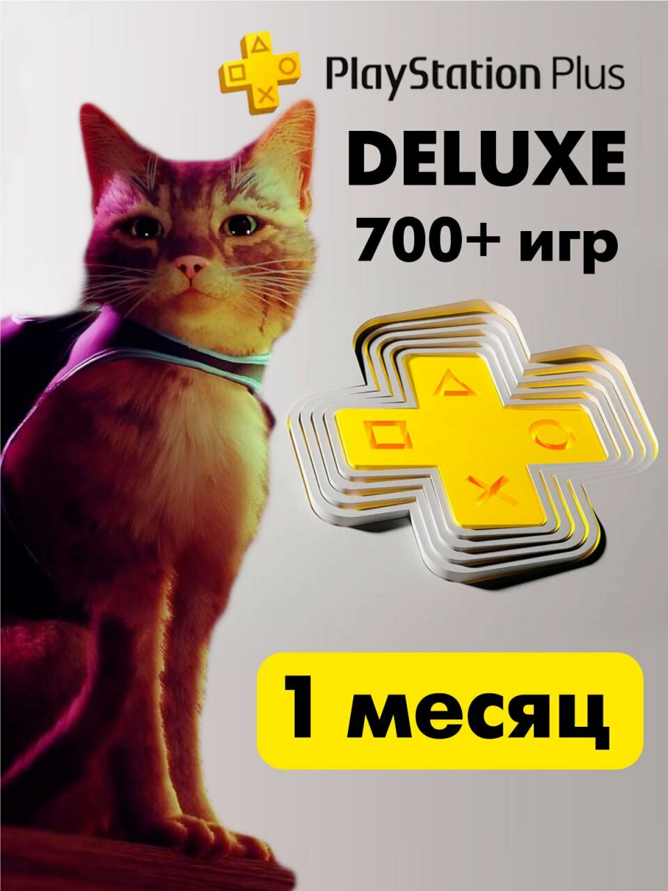 Подписка PlayStation Plus Deluxe 1 Месяц (регион Турция, работает в РФ). — фото 1
