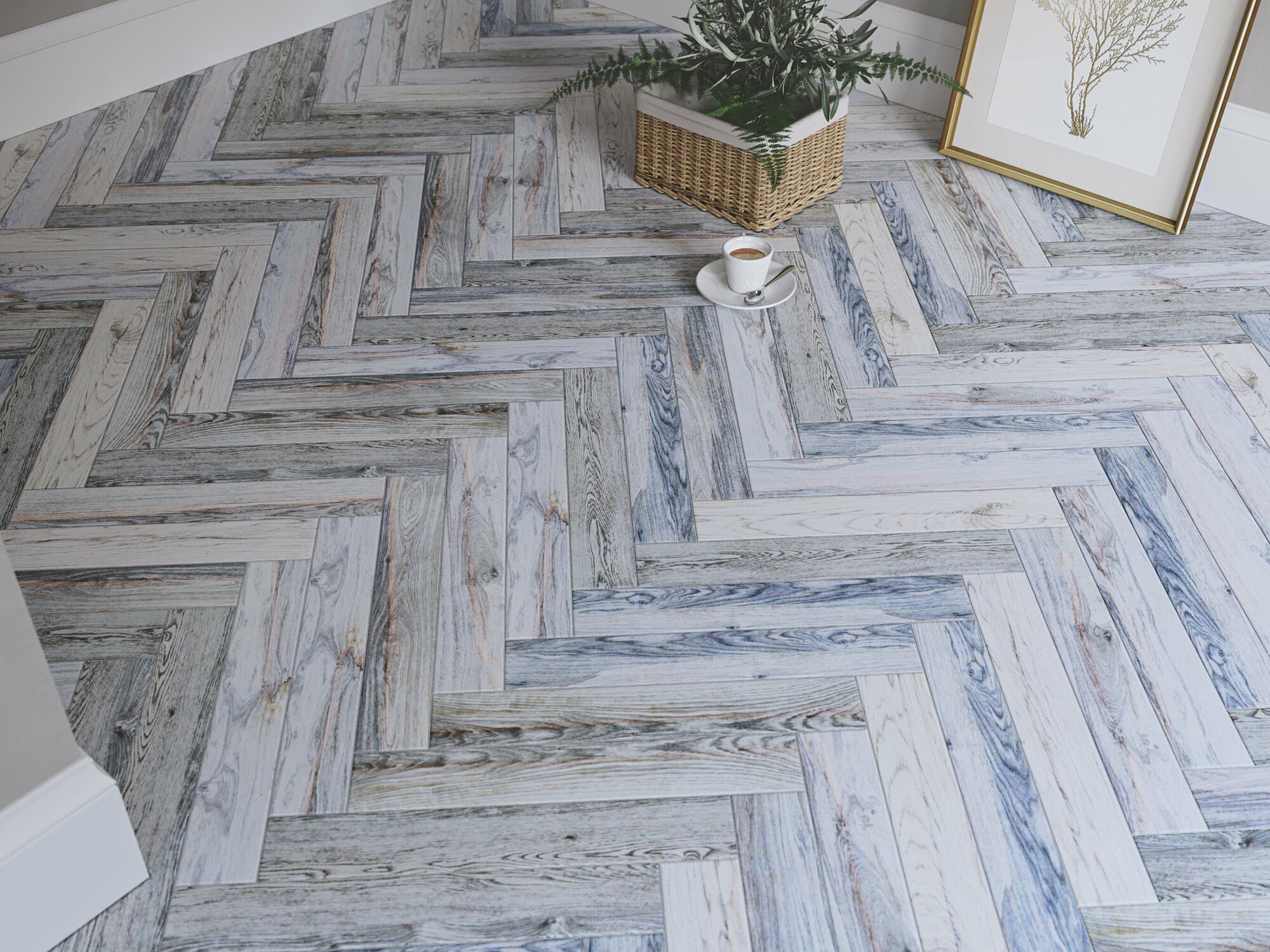 фото Керамогранит монреаль GP голубой 594х147х9 1,31м2