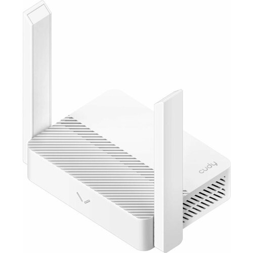 Роутер Cudy WR300 N300 10100BASE-TXWi-Fi белый 1530₽