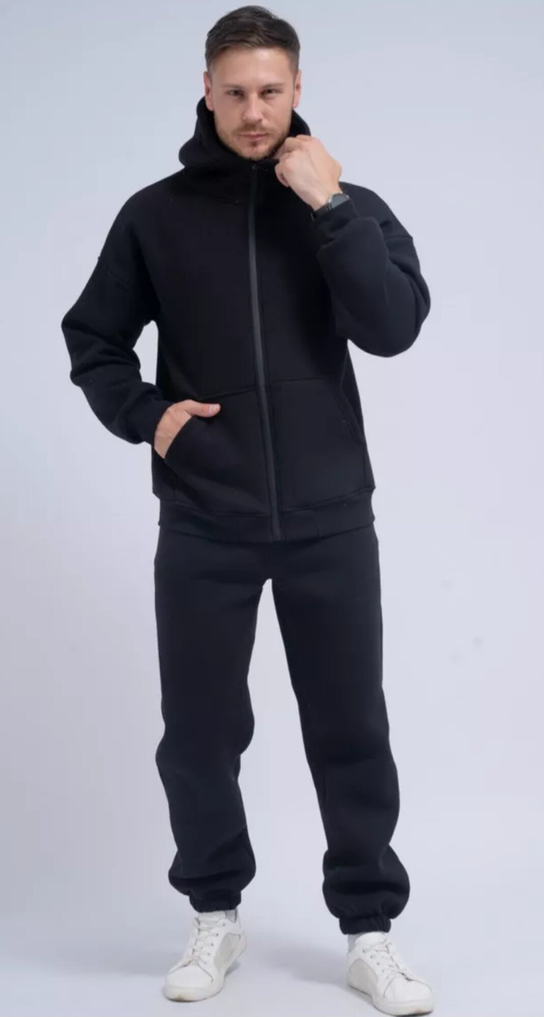 Костюм спортивный Tristar Костюм двойка, размер 54, черный