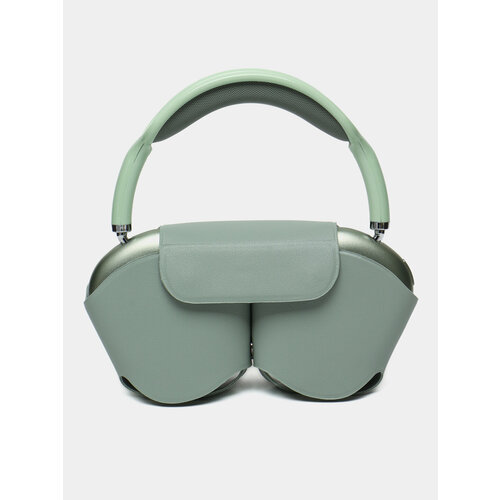 Беспроводные Bluetooth наушники с чехлом для хранениязеленый 268200₽