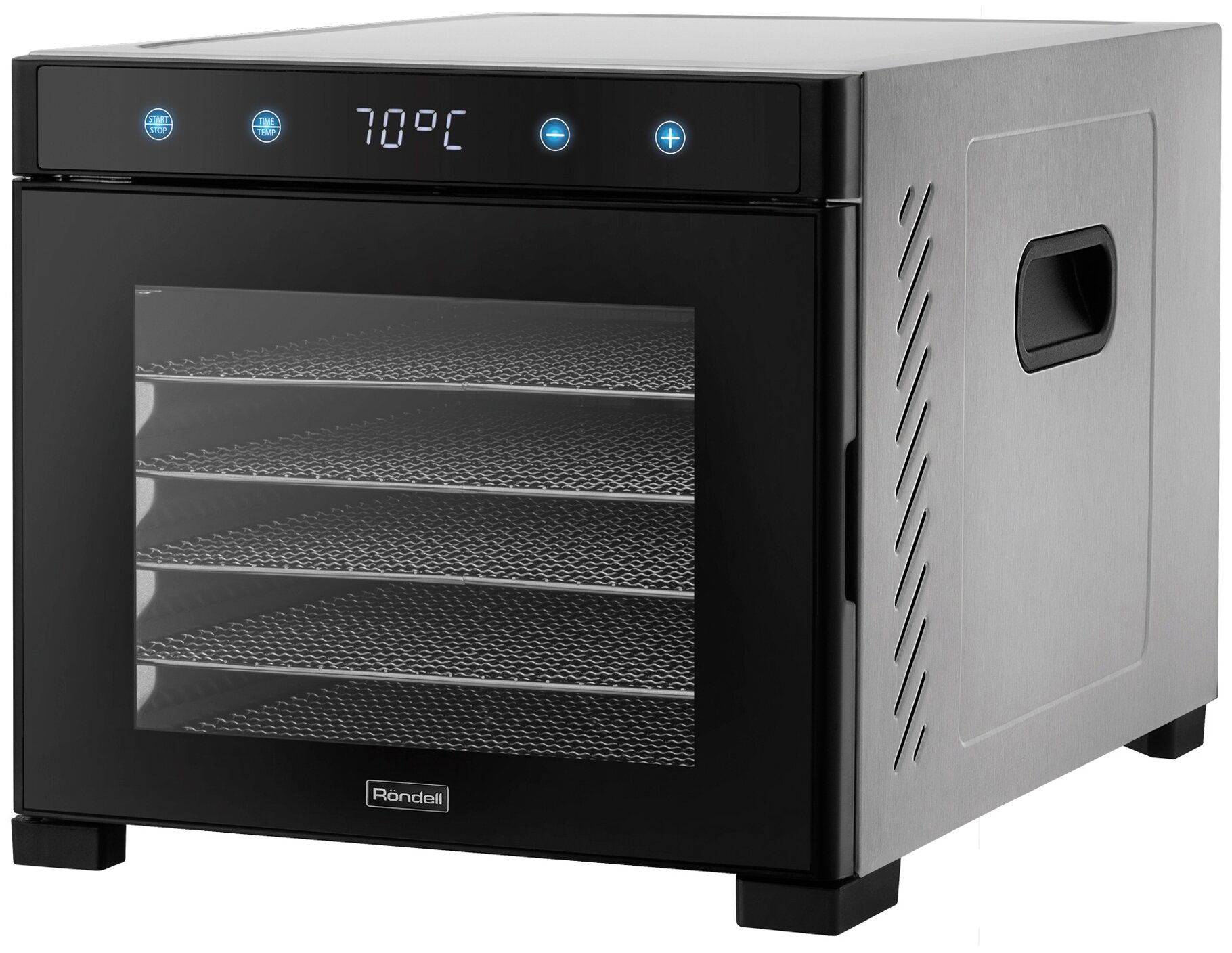 Сушилка для фруктов и овощей Rondell RDE-1750 35 см черный/серебристый