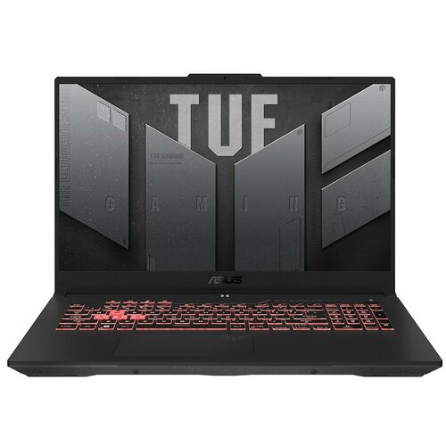 Ноутбук Asus TUF Gaming A17 FA706NFR-HX007 Ryzen 7 7435HS 16Gb SSD512Gb NVIDIA GeForce RTX 2050 4Gb 173 IPS FHD 1920x1080 noOS black WiFi BT Cam 90NR0JW5-M00080 95700₽