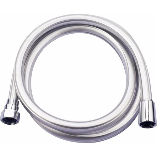 Силиконовый душевой шланг 175 м LIDER-SAN анти-скрутка хромированный 1200₽