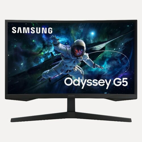 Изображение товара Монитор игровой Samsung Odyssey G5 G55C S32CG550EI 32"/VA/2560x1440/165Гц/черный изогнутый
