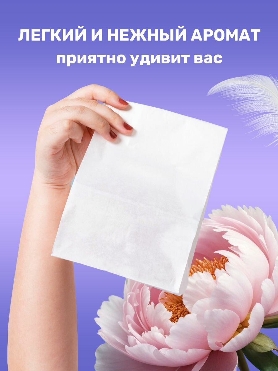 Картинки Носовые платочки Papia Набор арома 3-х слойные бумажные 10 платочков*10шт