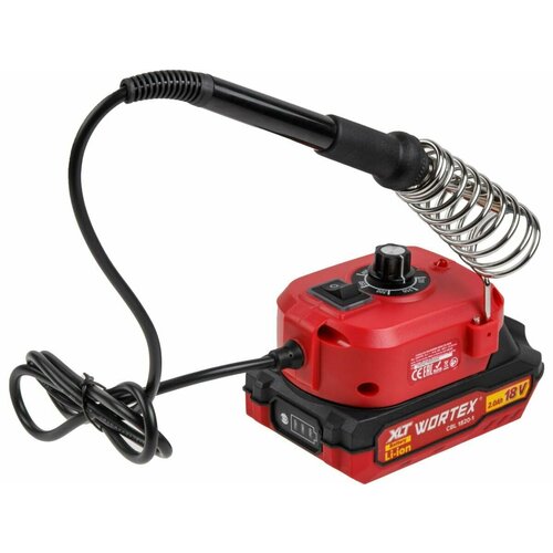 Аккум паяльник WORTEX CSI 4018 в кор ALL1 XLT SET 18 В 280 - 480 С с АКБ и ЗУ 7861₽