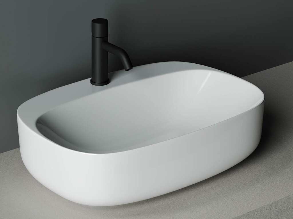 Раковина накладная Ceramica Nova Element CN5012 белая