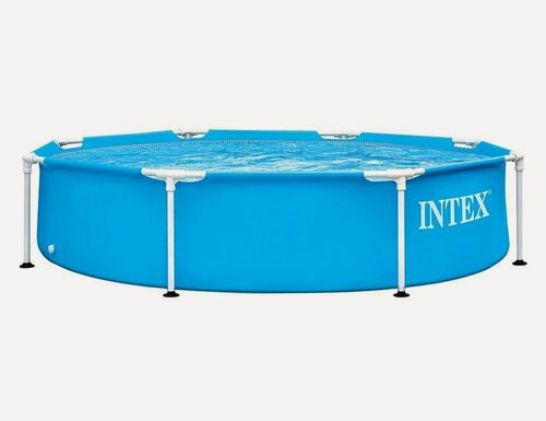 Изображение товара Бассейн каркасный Интекс Метал Фрейм (Intex Metal Frame Pool), 244х51см, 28205