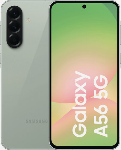 Изображение товара Смартфон Samsung Galaxy A56 5G 12/256 ГБ, Dual: nano SIM + eSIM, зелёный (Olive)