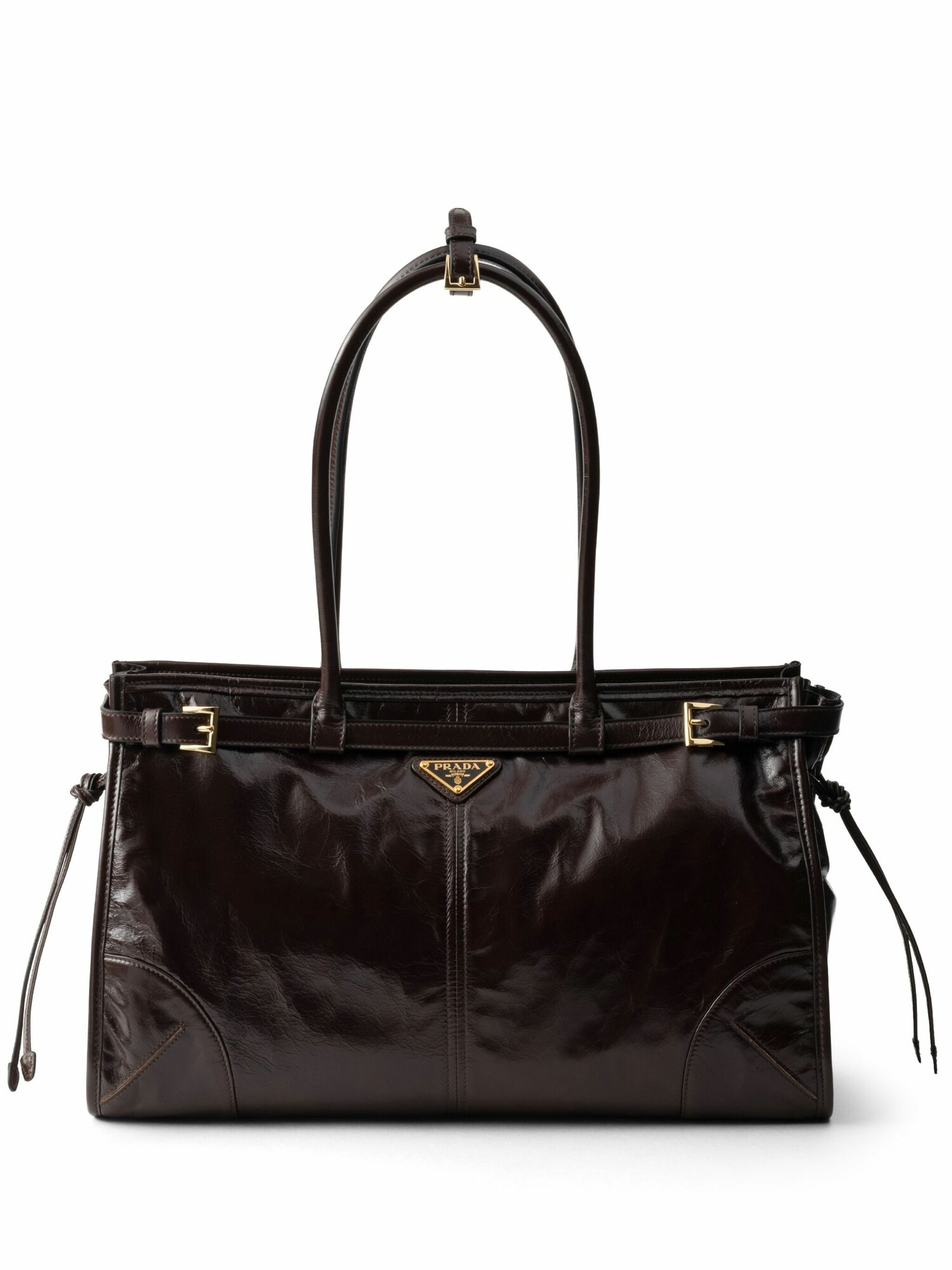 Сумка Prada Bonnie, коричневый