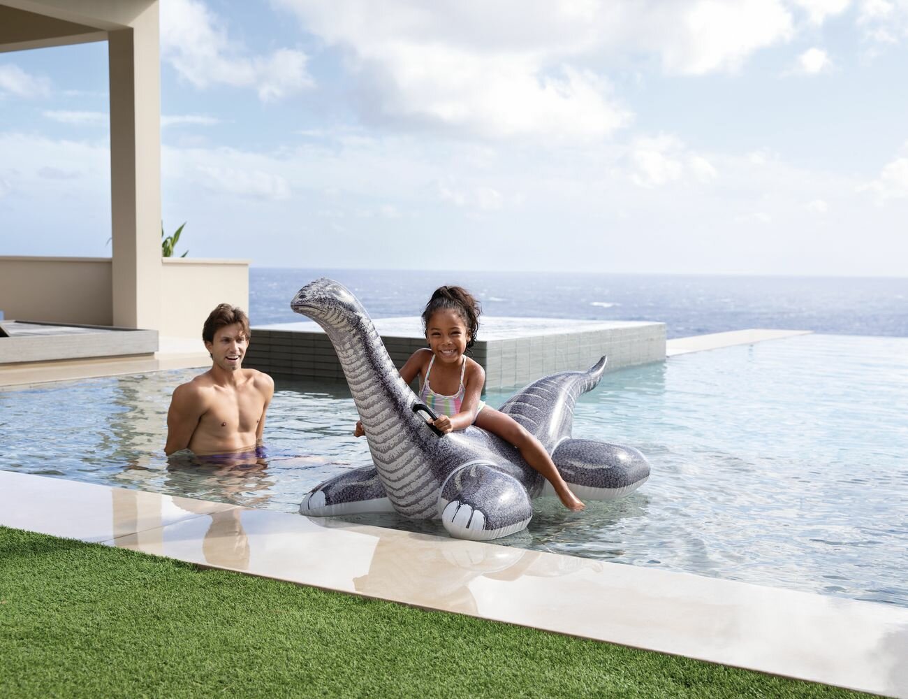 Надувная игрушка Intex Бронтозавр, 178х94 см, от 3 лет — фото 1