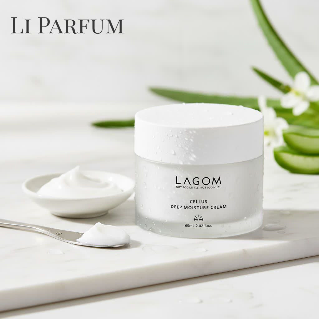 Осветляющий увлажняющий крем Lagom White Moisture с ниацинамидом для лица, 50 мл