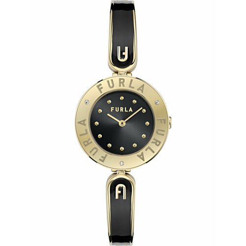фото Наручные часы furla, черный, золотой