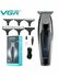 Профессиональная машинка для стрижки волос и бороды – триммер VGR V-919 для уход...