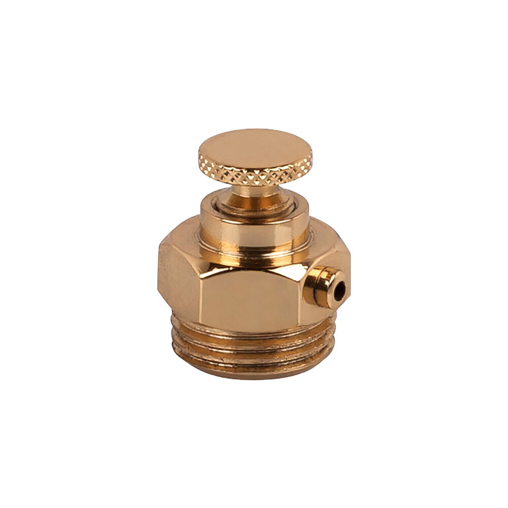 Воздухоотводчик SR Rubinetterie ручной 1 2  серия ретро   цвет золото