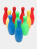 Детский разноцветный боулинг, игровой набор