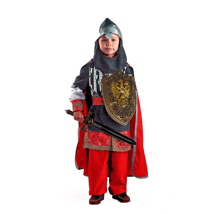 Карнавальный костюм для мальчика "Витязь" размер 122 - 64 — фото 1