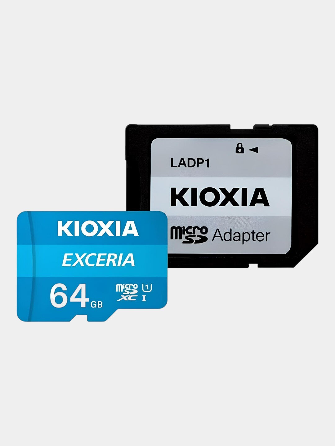 Карта памяти Kioxia Exceria Micro SDHC 64 ГБ класса 10 UHS-1 — фото 1