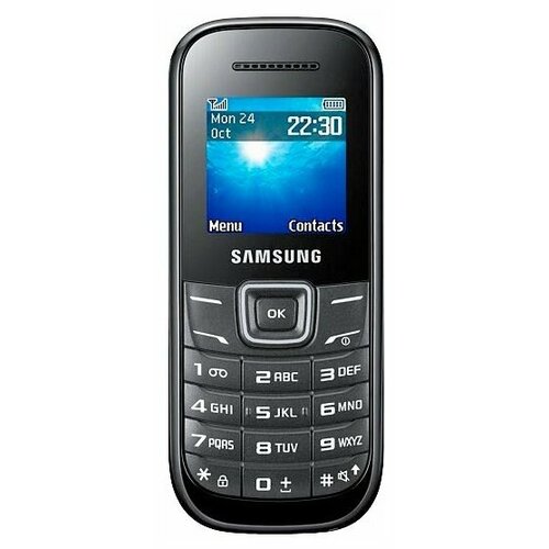 Телефон Samsung Keystone 2 GT-E1207 2 SIM черный 198000₽