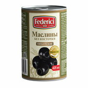 Маслины Federici Гигантские без косточки, 400 г