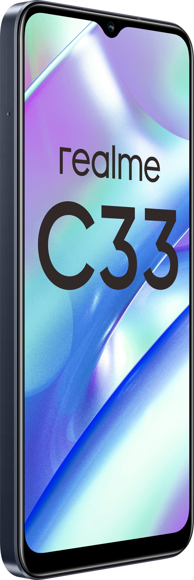 Смартфон realme C33 4/64 ГБ RU, Dual nano SIM, черный