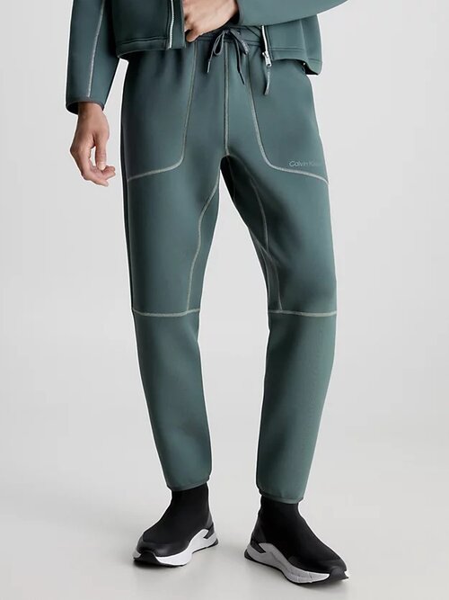 Джоггеры Calvin Klein Sport, размер XL, зеленый