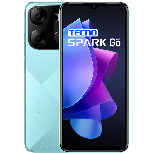 Смартфон TECNO Spark Go 2023 3/64 ГБ, Dual nano SIM, Uyuni Blue новинка смартфон onepro 9 φ камера 64 мп экран 7 3 дюйма hd android 11 16 гб 512 гб mtk6889 десять ядер