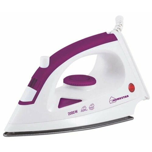 Утюг HOMESTAR Хомстар HS-4001 тефлоновая подошва объем резервуара 100мл мощность 2000Вт бытовая техника 129100₽