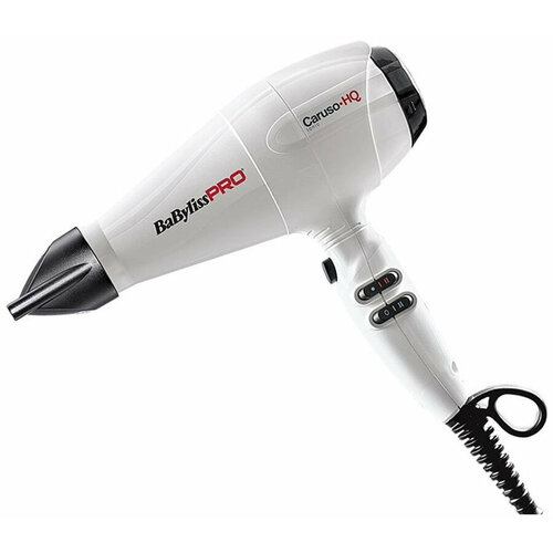 Фен Babyliss Pro CARUSO Ionic 2400W белый 12099₽