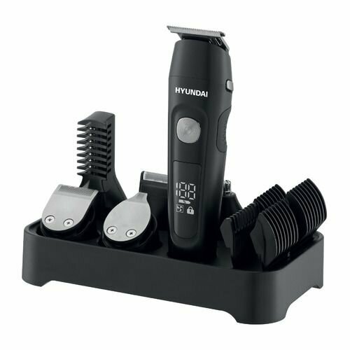 Машинка для стрижки Hyundai H-HC7120 черныйсеребристый 249000₽