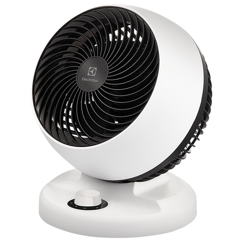 Вентилятор настольный осевой 35Вт скоростей 3 ступенчатая регулировка лопасти 13см поворот белыйчерный Electrolux ETF-107W 893900₽