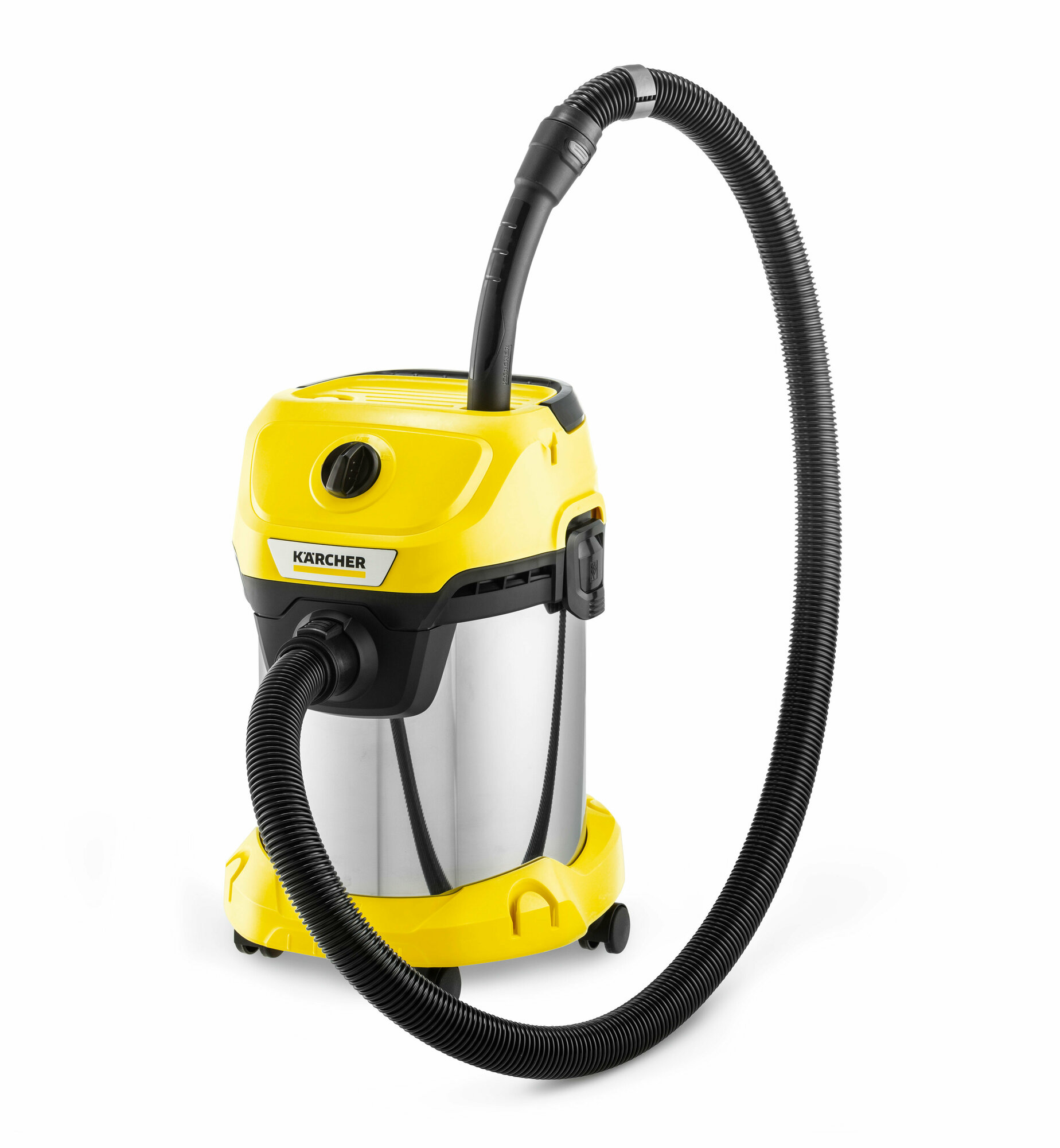 Строительный пылесос Karcher WD 3 S V-17/4/20 1000Вт (уборка: сухая/сбор воды) желтый