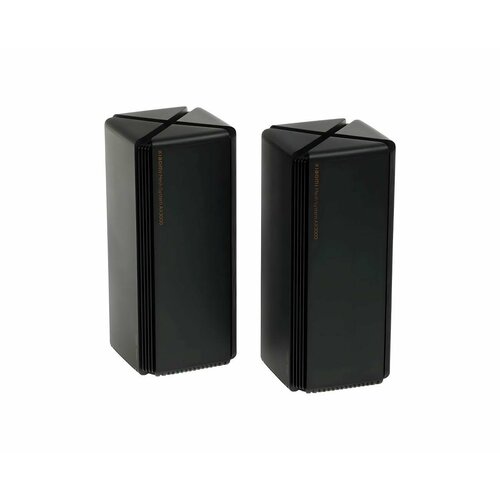 Wi-Fi маршрутизатор Ксиоми Ми Mesh System AX3000(2-pack) - роутер маршрутизатор, точка доступа вай фай. Память - 256 МБ. DVB4287GL маршрутизатор wi fi xiaomi mesh system ax3000 ra82 dvb4315gl 1 pack black 755507