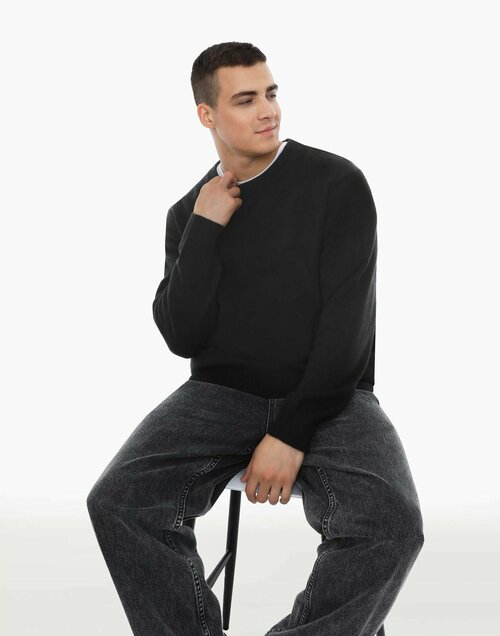 Джемпер Gloria Jeans, размер XS (40-42), черный