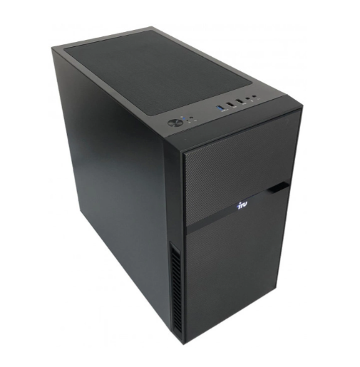 Компьютер iRU Office 510B6GM, Intel Core i3 12100, DDR4 8ГБ, 512ГБ(SSD), Intel UHD Graphics 730, Free DOS, черный [1976414]