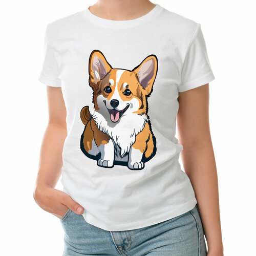 фото Футболка roly, размер m, белый