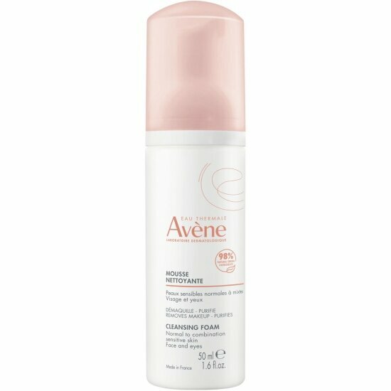 Очищающая пенка для снятия макияжа, 50 мл Avene - фото №5