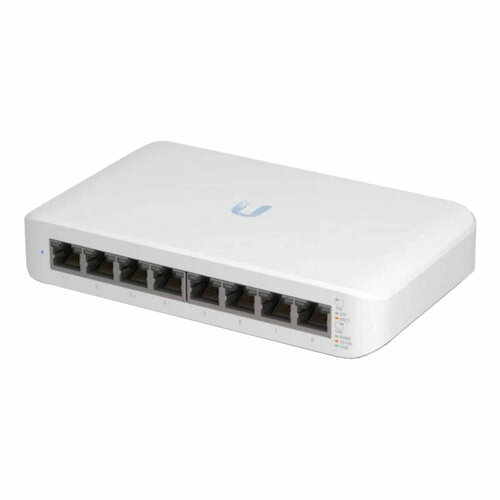 Коммутатор PoE Ubiquiti UniFi Switch Lite 8 PoE USW-Lite-8-PoE 1G RJ45 32812₽
